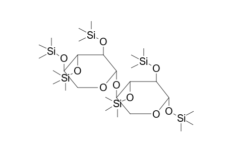 TRIMETHYLSILYL 4-O-(2',3',4'-TRI-O-TRIMETHYLSILYL-BETA-D-XYLOPYRANOSYL)-2,3-DI-O-TRIMETHYLSILYL-BETA-D-XYLOPYRANOSIDE