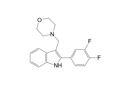 2-(3,4-difluorophenyl)-3-(morpholinomethyl)indole