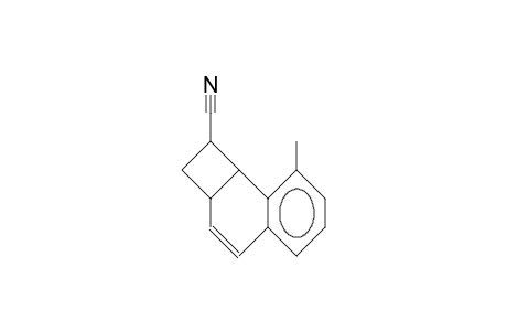 8-Methyl-1,2,2a,8b-tetrahydro-cyclobuta(A)naphthalene-endo-1-carbonitrile