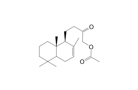 14,15-Dinor-17-acetoxy-7-labden-13-one