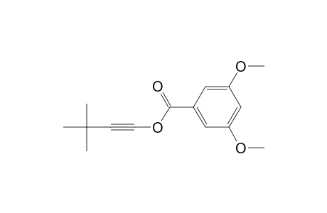 Benzoic acid, 3,5-dimethoxy-, 3,3-dimethyl-1-butynyl ester