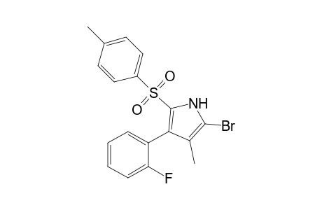 5-Bromo-2-(p-toluenesulfonyl)-3-(2'-fluorophenyl)-4-methyl-1H-pyrrole