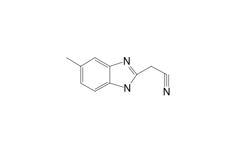 (5-Methyl-1H-benzoimidazol-2-yl)acetonitrile