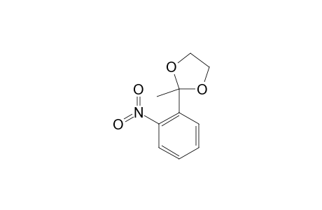 1,3-Dioxolane, 2-methyl-2-(2-nitrophenyl)-