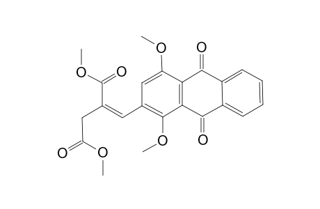 Dimethyl (Z)-2-[(1',4'-dimethoxy-9',10'-dioxo-9',10'-dihydroanthracen-2'-yl)methylene]butanedioate