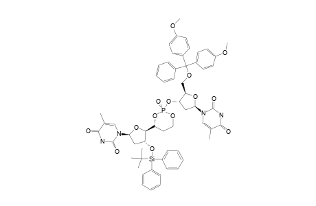 5'-o-Dimethoxytrityl-3'-o-tert.-butyldiphenylsilyl-alpha,beta-D-cna-tt-(sc,rp)