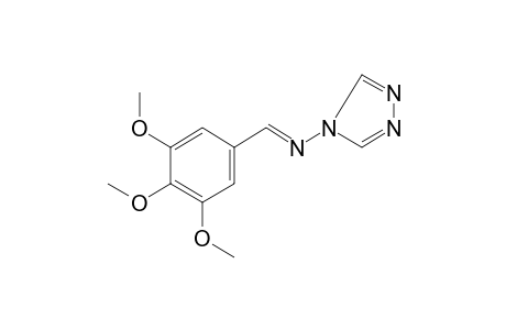 4-[(3,4,5-trimethoxybenzylidene)amino]-4H-1,2,4-triazole