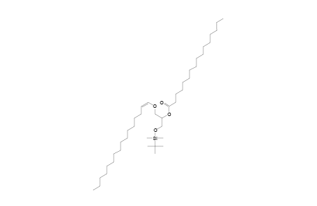 3-TERT.-BUTYLDIMETHYLSILYL-2-HEXADECANOYL-1-O-1'-(Z)-HEXADECENYL-RAC-GLYCEROL