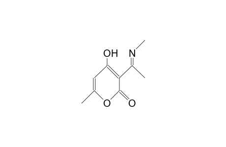 3-(1-Methylimino-ethyl)-6-methyl-2H-pyran-2,4(3H)-dione