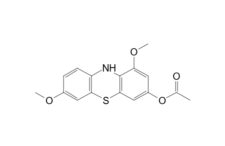 1,7-dimethoxyphenothiazin-3-ol, acetate (ester)