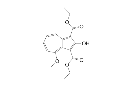 Diethyl 2-hydroxy-4-methoxyazulene-1,3-dicarcarboxylate