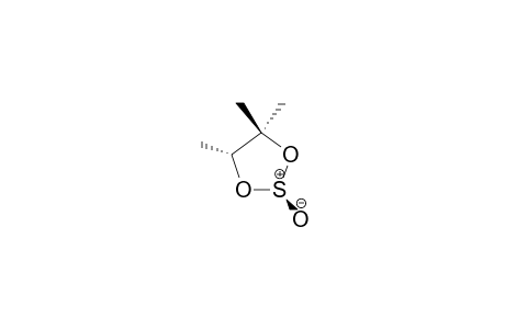 4,4,TRANS-5-TRIMETHYL-ETHYLENE-SULFITE