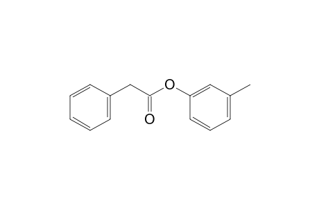 Phenylacetic acid, m-tolyl ester