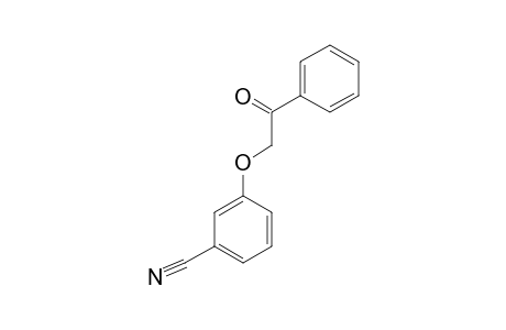 ALPHA-(META-CYANOPHENOXY)-ACETOPHENONE