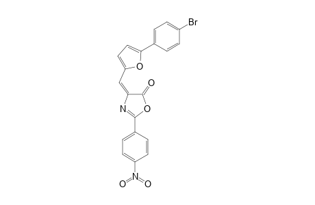 4-[5-(4-Bromophenyl)furfurylidene]-2-(4-nitrophenyl)-2-oxazolin-5-one