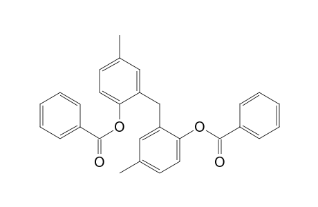 Phenol, 2,2'-methylenebis[4-methyl-, dibenzoate