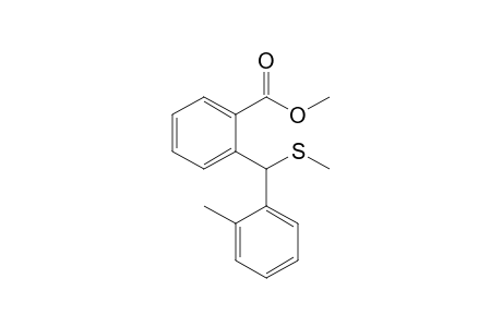 Methyl 2-[2-Methyl..alpha.-(methylthio)benzyl]benzoate