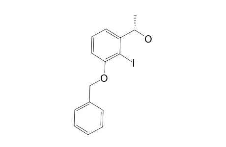 (1S)-1-(2-iodanyl-3-phenylmethoxy-phenyl)ethanol