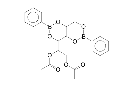 D-GLUCITOL, CYCLIC 1,3:2,4-BIS(PHENYLBORONATE) 5,6-DIACETATE