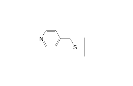 Pyridine, 4-[(tert-butylthio)methyl]-