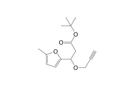 Tert-Butyl 3-(5-Methylfuran-2-yl)-3-prop-2-ynyloxypropionate