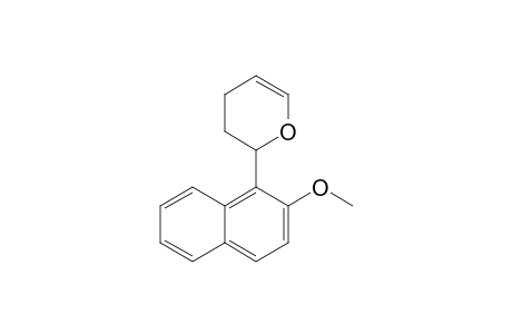 2-(2-Methoxynaphthalen-1-yl)-3,4-dihydro-2H-pyran