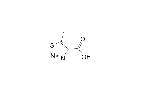 1,2,3-Thiadiazole-4-carboxylic acid, 5-methyl-