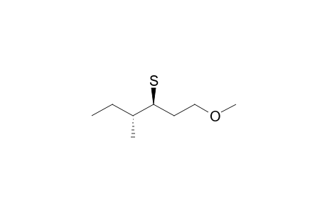 u-1-Methoxy-4-methylhexane-3-thiol