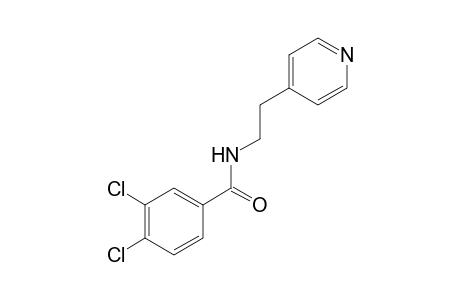 3,4-dichloro-N-[2-(4-pyridyl)ethyl]benzamide