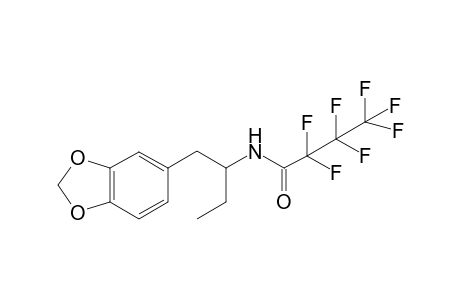 N-(1-(benzo[d][1,3]dioxol-5-yl)butan-2-yl)-2,2,3,3,4,4,4-heptafluorobutanamide