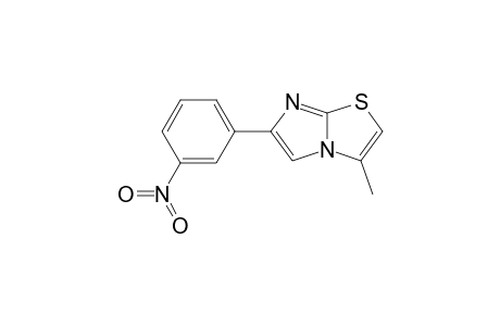 3-methyl-6-(3-nitrophenyl)imidazo[2,1-b][1,3]thiazole