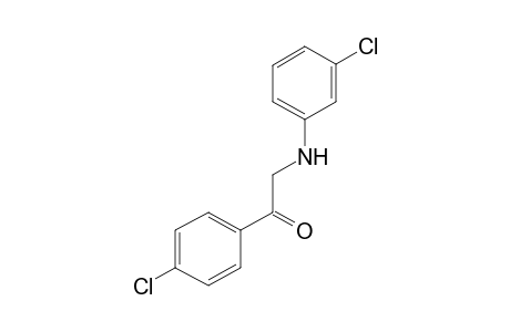 4'-Chloro-2-(m-chloroanilino)acetophenone