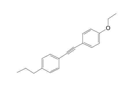 Benzene, 1-[(4-ethoxyphenyl)ethynyl]-4-propyl-