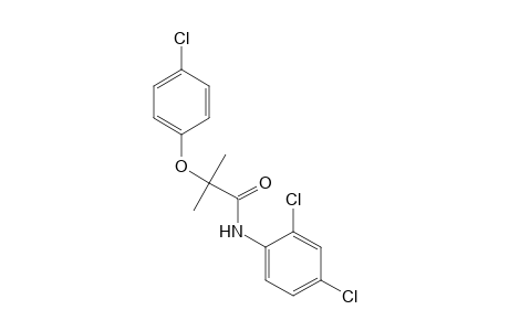 2-(p-chlorophenoxy)-2',4'-dichloro-2-methylpropionanilide