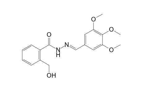 a-hydroxy-o-toluic acid, (3,4,5-trimethoxybenzylidene)hydrazide