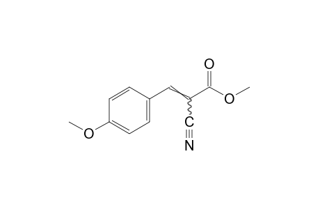 alpha-cyano-p-methoxycinnamic acid, methyl ester