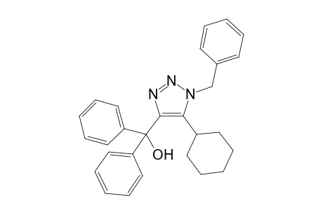 1-Benzyl-5-cyclohexyl-1H-1,2,3-triazol-4-yl)diphenylmethanol