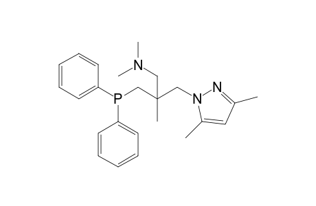 2-(Dimethylaminomethyl)-2-(Diphenylphosphanylmethyl)-2-(3,5-dimethylpyrazol-1-ylmethyl)ethane