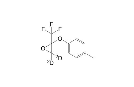 2-(Trifluoromethyl)-2-(4-methylphenoxy)oxirane-D2