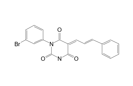 (E)-1-(3-Bromophenyl)-5-[(E)-3-phenylallylidene]pyrimidine-2,4,6(1H,3H,5H)-trione