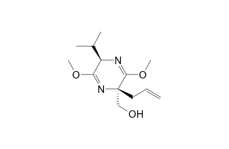 (2R,5S)-5-ALLYL-2,5-DIHYDRO-3,6-DIMETHOXY-5-HYDROXYMETHYL-2-ISOPROPYLPYRAZINE