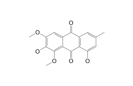 Anthraquinone, 2,8-dihydroxy-1,3-dimethoxy-6-methyl-