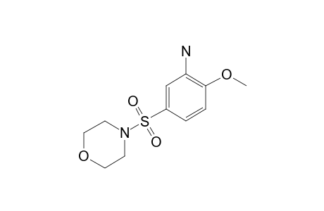 2-Methoxy-5-(4-morpholinylsulfonyl)aniline