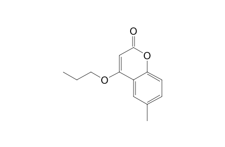 4-(N-Propyl)oxy-6-methylcoumarin