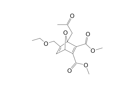 4-acetonyl-5-(ethoxymethyl)-7-oxabicyclo[2.2.1]hepta-2,5-diene-2,3-dicarboxylic acid dimethyl ester