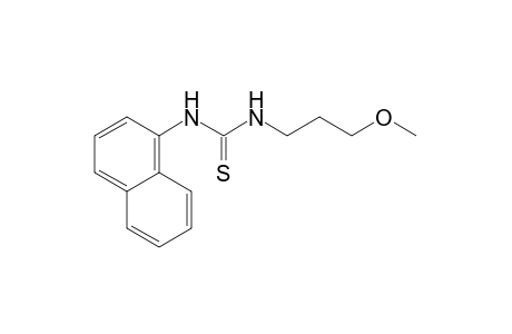 1-(3-methoxypropyl)-3-(1-naphthyl)-2-thiourea