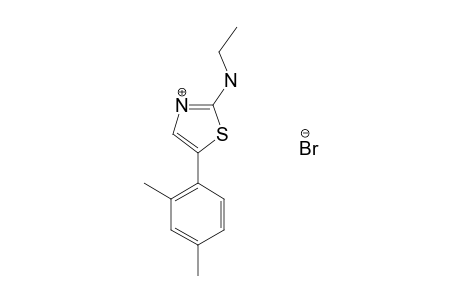 2-(ethylamino)-5-(2,4-xylyl)thiazole, monohydrobromide