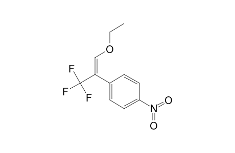 1-[(E)-1-ethoxy-3,3,3-trifluoroprop-1-en-2-yl]-4-nitrobenzene