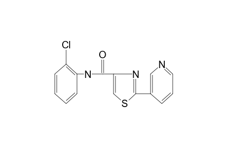 2'-chloro-2-(3-pyridyl)-4-thiazolecarboxanilide
