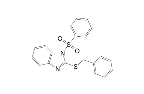 1-Benzenesulfonyl-2-benzylsulfanyl-1H-benzoimidazole